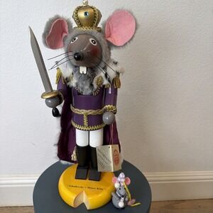 Steinbach LTD Ed MOUSE KING S636 17" Tall Signed Christian Steinbach 1993 Rare